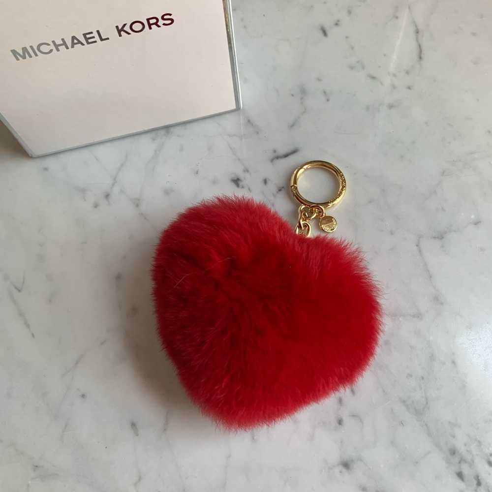 Michael Kors Red Heart Floof